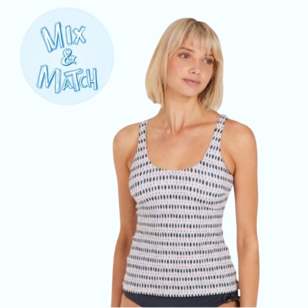 Protest Multicolor Tankini Top Size EU 38/US 6